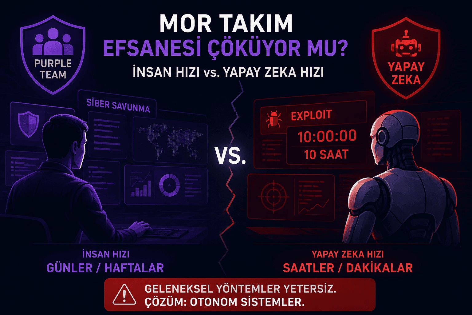 Mor Takım Efsanesi Çöküyor mu? İnsan Hızı vs. Yapay Zeka Hızı